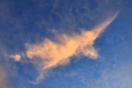 Beautiful sky and cloud backgroundの写真素材