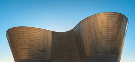 Modern building structureのeditorial素材