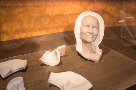 BANGKOK - JAN 29: A waxwork mold on display at Madame Tussauds on January 29, 2016 in Bangkok, Thailand. Madame Tussauds' newest branch hosts waxworks of numerous stars and celebritiesのeditorial素材