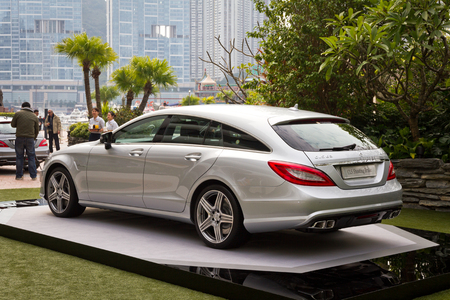 Mercedes-Benz CLS Shooting Brake Media Event HKのeditorial素材