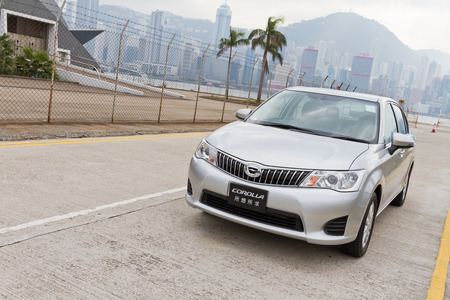 The entry level sedan in japan marketのeditorial素材