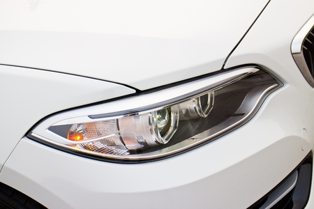 BMW 220i 2014 Sedan, all new series, small sedan のeditorial素材