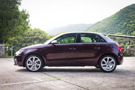 Audi A1 Sportback 2012. Special colour, limited edition.のeditorial素材
