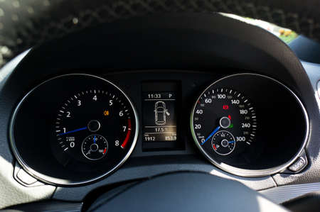 contemporary dashboard.の写真素材