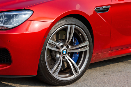BMW M6 Coupe 2012, high performance coupe.のeditorial素材