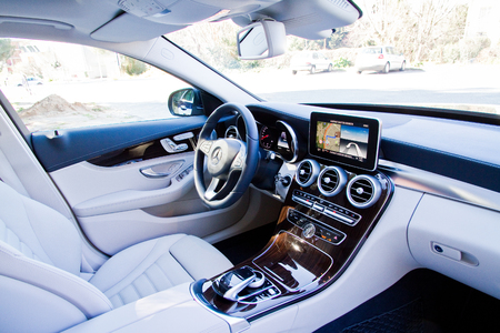Mercedes-Benz C-Class in franceのeditorial素材