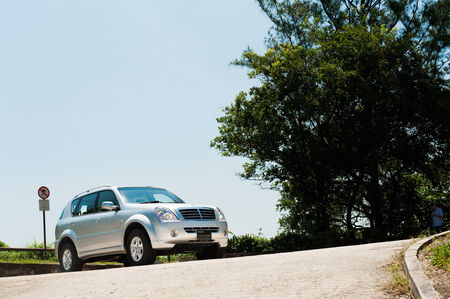 SsangYong Renton2 display in Hong Kong 2011のeditorial素材