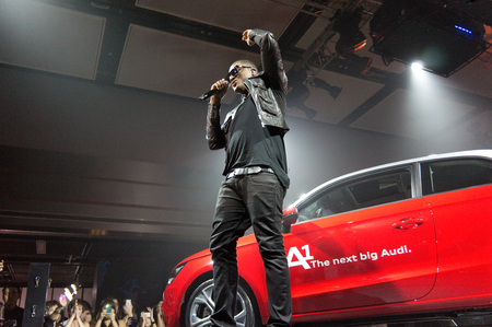 Taio Cruz in Audi A1 event 2010のeditorial素材