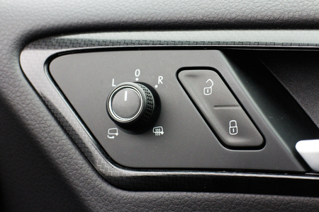 This is control Car rear mirror.の写真素材