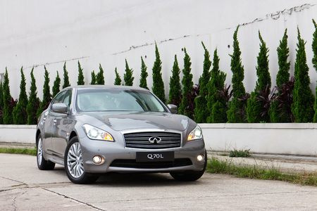 Infiniti Q70L Long Wheel Base Sedan, This is the top model in this brand  Use new name on car series のeditorial素材