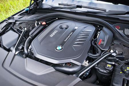 Hong Kong, China Jan 4, 2016 : BMW 740Li 2016 Test Drive Day on Jan 4 2016 in Hong Kong.