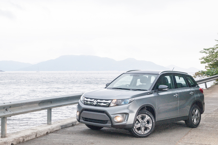 Hong Kong, China Feb 23, 2016 : Suzuki Vitara 2016 Test Drive Day on Feb 23 2016 in Hong Kong.のeditorial素材