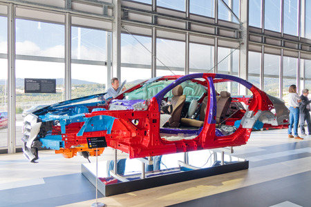 Portuguesa, March 3, 2016 : Mercedes-Benz E-Class 2016 Test Drive Day on Match 3 2016 in Portuguesa.のeditorial素材