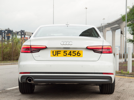 Hong Kong, China Aug 15, 2016 : Audi A4 2016 Test Drive Day on Aug 15 2016 in Hong Kong.のeditorial素材
