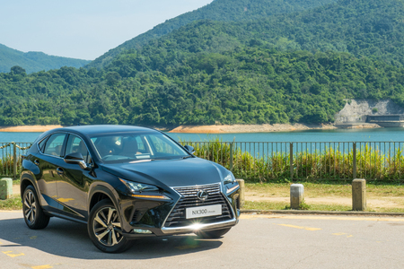 Hong Kong, China Oct 27, 2017 : Lexus NX 300 2017 Test Drive Day Oct 27 2017 in Hong Kong.のeditorial素材
