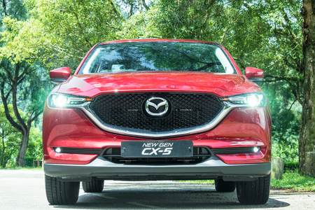 Hong Kong, China June 27, 2017 : Mazda CX-5 2017 Test Drive Day Test Drive Day June 27 2017 in Hong Kong.のeditorial素材