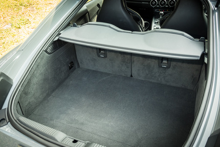 Hong Kong, China Oct 24, 2017 : Audi TT RS Coupe 2017 Trunk Oct 24 2017 in Hong Kong.のeditorial素材