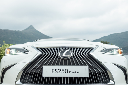 Hong Kong, China Oct 15, 2018 : Lexus EX250 2018 Test Drive Day Oct 15 2018 in Hong Kong.のeditorial素材