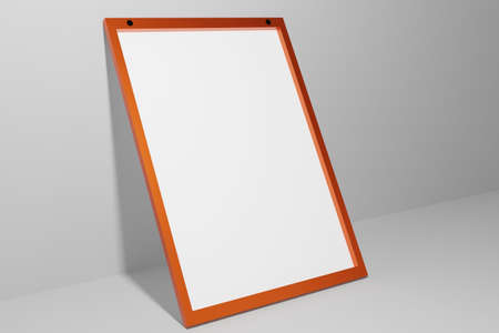 3D Rendering Of biggest blank Figure . Good For Placing Picture, background, mock up item and advertisement productの写真素材