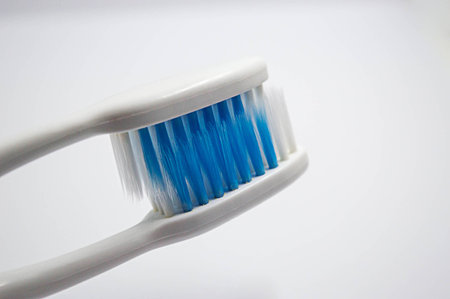 Toothbrush isolated on white background.の写真素材