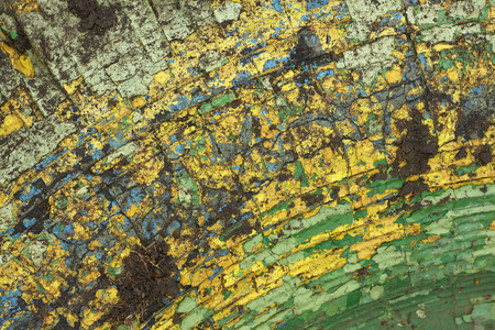 Old paint texture on the surfaceの写真素材