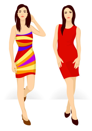 Can be used as a clothes design mock up.のイラスト素材