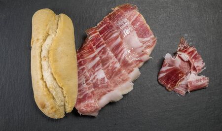 Iberian ham sandwich © rico de bellotaの写真素材
