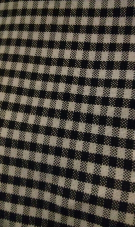 black and white fabric