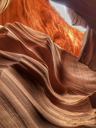 Antelope Canyon at Arizona USAの素材