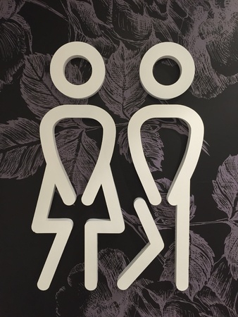 toilet signの素材