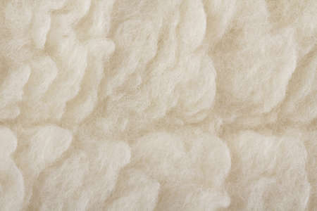 beige plush fabric