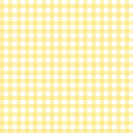 Seamless tartan pattern Vector repeating plaid pattern with yellow and white Designs used for publications, gift wrap, textiles, fabrics, checkered backgrounds for tableclothsのイラスト素材