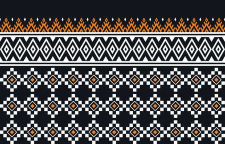 Seamless geometric ethnic pattern Abstract background design for Print, wallpaper, fabric, textile...