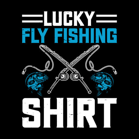 Funny Fishing Fisherman Retro Vintage Fish T-shirt Designのイラスト素材