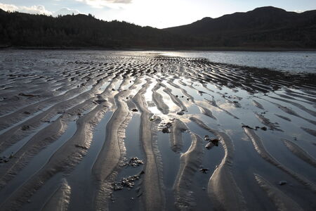 Highland Beach Sunset over the Mountains