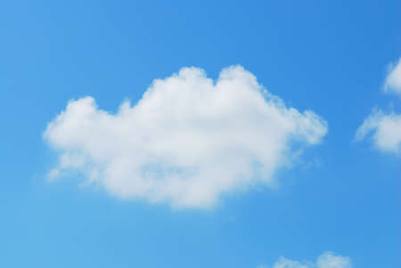 Clound in blue skyの写真素材