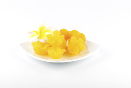 Thai sweet desert thongyhib thongyhodの写真素材