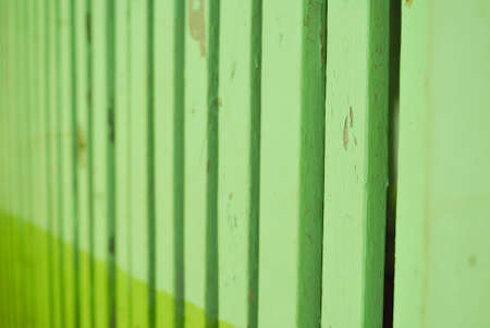 Wood plank brown and green texture background vintageの写真素材