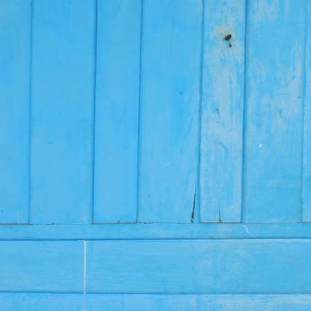Wood plank blue brown and green texture background vintageの写真素材