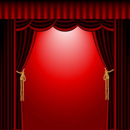 Stage Curtain Royalty Free Stock Illustrations And Vectors Stocklib