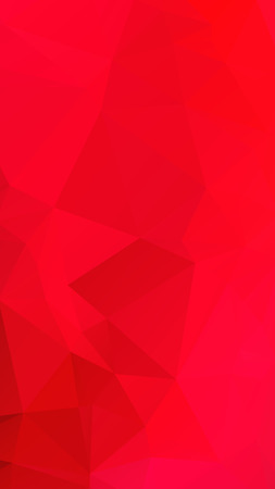 Red rose ruby color in geometric rumpled triangular low poly style vector Background for Smart phoneのイラスト素材