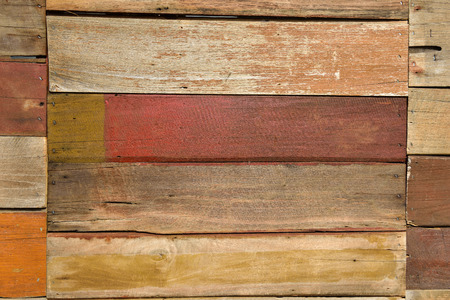 closeup of old wood planks texture backgroundの写真素材