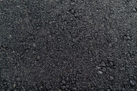 Hot fresh asphaltの写真素材