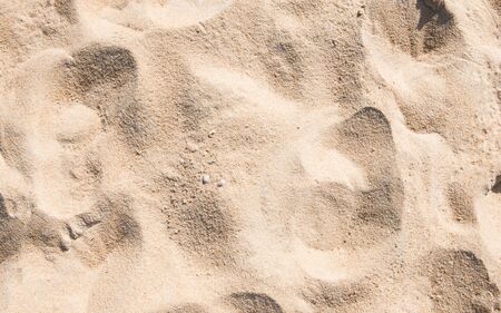 Sand texture on tropical beach sunny day