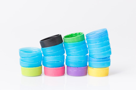 A pile of bottle cap for recycle
