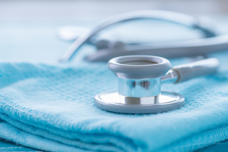 Stethoscope  for medical background retro filterの写真素材