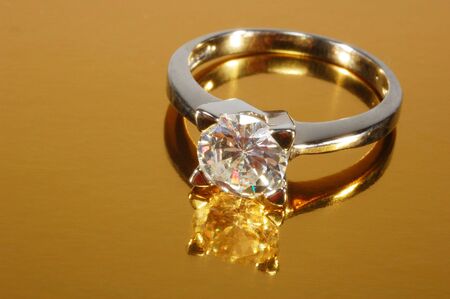 Diamond ringの写真素材