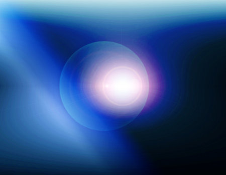 abstract background with bokeh defocused lights, vector illustrationの写真素材