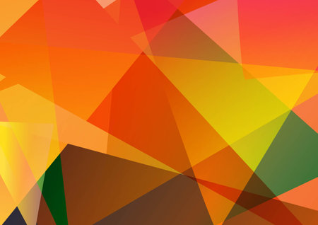 Abstract multicolor fractal background.Vector illustration.のイラスト素材