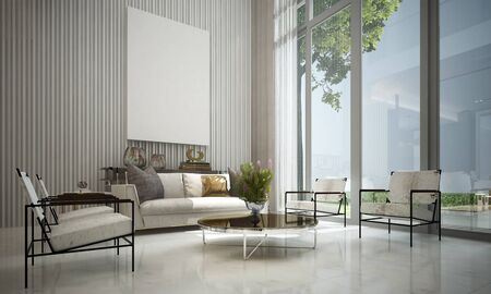 interior design of  luxury living roomの写真素材